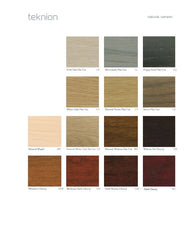 Natural Veneer Finish Card