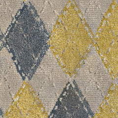 Oblique Argyle - Golden Slate - 4131 - 06 - Half Yard